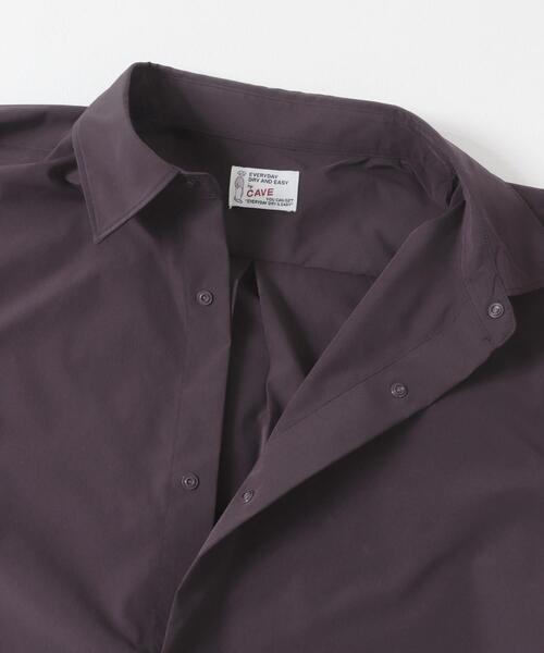 FORK&SPOON（フォークアンドスプーン）の「FORK&SPOON　CAVEタイプライタープランサーシャツ（シャツ/ブラウス・メンズ・グレー系その他/ブラウン・4/5）」の13枚目の写真