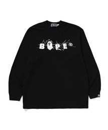 エイプ ロンt A BATHING APE - A BATHING APE アベイシングエイプ ロンTの通販