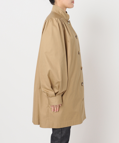 EDIT. FOR LULU（エディットフォールル）の「ギャバジンパフスリーブコート（その他アウター・レディース・ベージュ・FREE）」の19枚目の写真