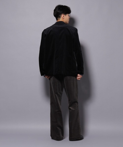 セール】AIRコーデュロイ ダブルブレストジャケット/STRETCH