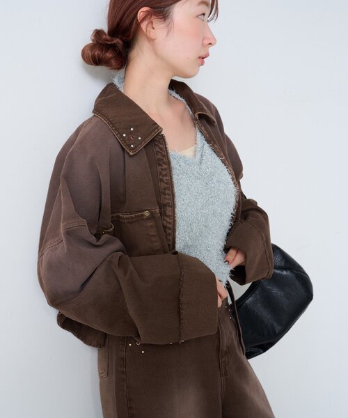 Kastane（カスタネ）の「*【セットアップ対応】ビジューデニム