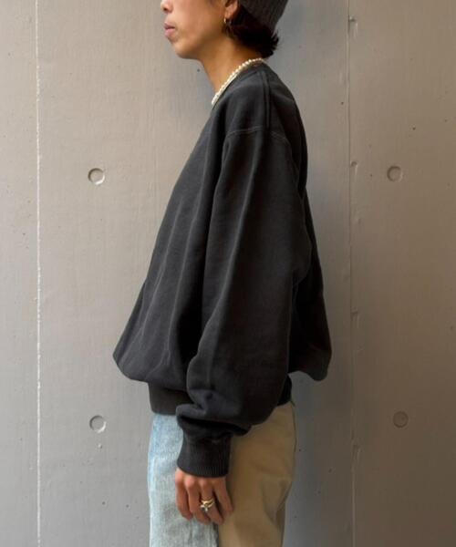 GOOD ROCK SPEED（グッドロックスピード）の「GOOD ROCK SPEED (グッドロックスピード) 別注カレッジスウェット（スウェット・レディース・ブラック・S/XL）」の18枚目の写真