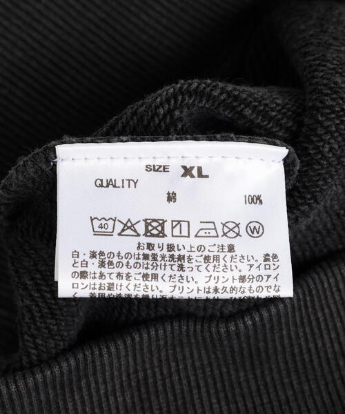 GOOD ROCK SPEED（グッドロックスピード）の「GOOD ROCK SPEED (グッドロックスピード) 別注カレッジスウェット（スウェット・レディース・ブラック・S/XL）」の12枚目の写真