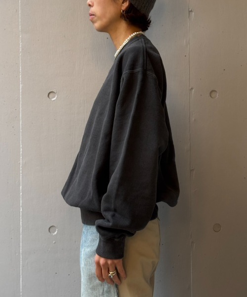 GOOD ROCK SPEED（グッドロックスピード）の「GOOD ROCK SPEED (グッドロックスピード) 別注カレッジスウェット（スウェット・レディース・ブラック・S/XL）」の7枚目の写真