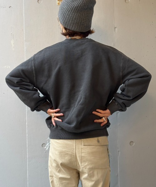 GOOD ROCK SPEED（グッドロックスピード）の「GOOD ROCK SPEED (グッドロックスピード) 別注カレッジスウェット（スウェット・レディース・ブラック・S/XL）」の9枚目の写真