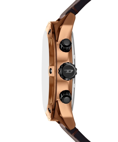 DIESEL(ディーゼル)の「ディーゼル 腕時計 メンズ アナログ レザー DZ4698(アナログ腕時計・メンズ・ブラウン・FREE)」の4枚目の写真
