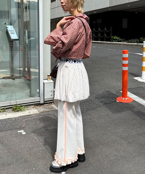 HELLO.SANFRANCISCO(ハローサンフランシスコ)の「イージーパンツ(その他パンツ・レディース・オレンジ・SMALL)」の6枚目の写真