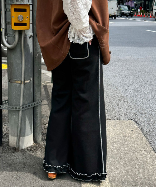 HELLO.SANFRANCISCO(ハローサンフランシスコ)の「イージーパンツ(その他パンツ・レディース・オレンジ・SMALL)」の9枚目の写真