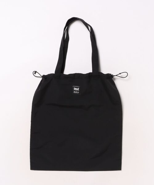 EVERLAST(スポーツ・ライフスタイル)(エバーラスト)の「RVCA メンズ RVCA×EVERLAST GYM TOTE トートバッグ 【2025年秋冬モデル】/ルーカエバーラストコラボトートバッグ(トートバッグ・メンズ・ブラック・FREE)」の5枚目の写真