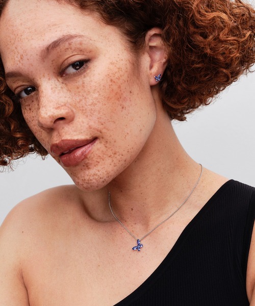 PANDORA(パンドラ)の「バタフライ スタッズ ピアス(ピアス(両耳用)・レディース・シルバー・FREE)」の8枚目の写真