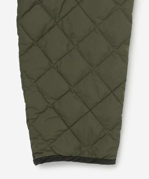 GYMPHLEX(ジムフレックス)の「Gymphlex | キルトダウンカラーレスジャケット WOMEN(ダウンジャケット/コート・レディース・オリーブ/ブラック・12/14)」の8枚目の写真