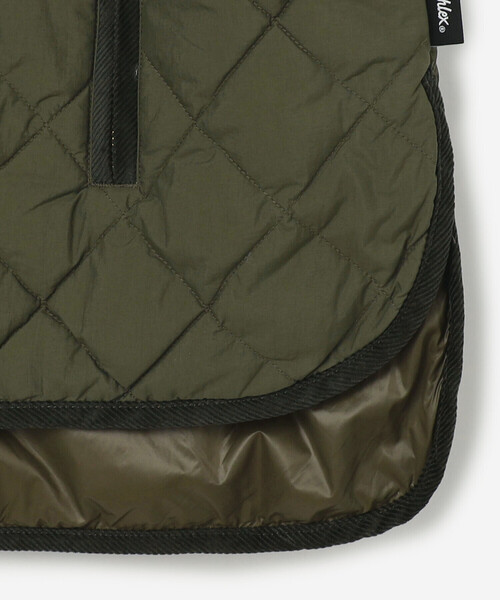 GYMPHLEX(ジムフレックス)の「Gymphlex | キルトダウンカラーレスジャケット WOMEN(ダウンジャケット/コート・レディース・オリーブ/ブラック・12/14)」の10枚目の写真