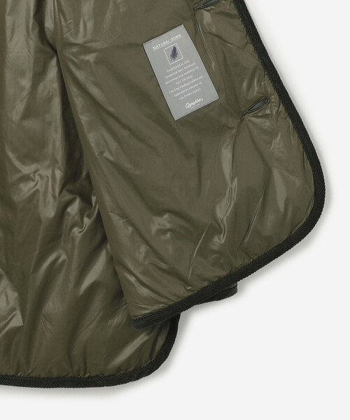 Gymphlex | キルトダウンカラーレスジャケット WOMEN GYMPHLEX（ジムフレックス）の「Gymphlex | キルトダウン カラーレス