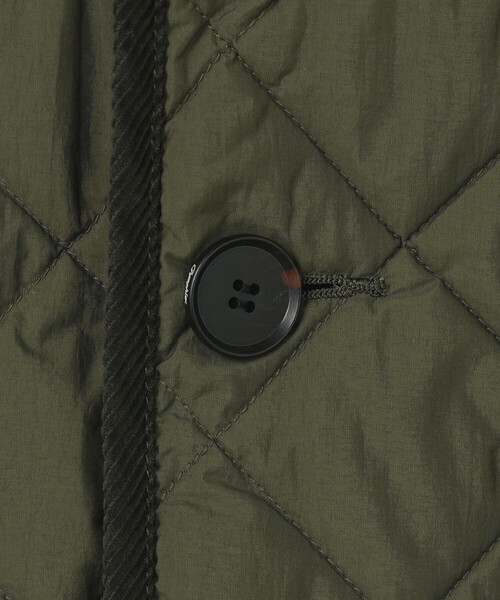 GYMPHLEX(ジムフレックス)の「Gymphlex | キルトダウンカラーレスジャケット WOMEN(ダウンジャケット/コート・レディース・オリーブ/ブラック・12/14)」の12枚目の写真