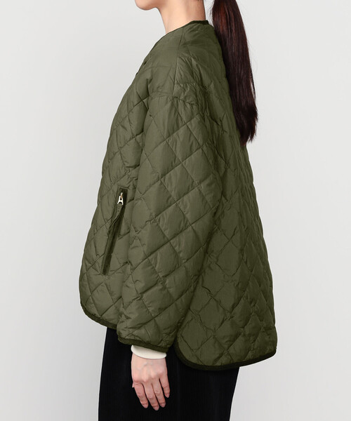 Gymphlex | キルトダウンカラーレスジャケット WOMEN（ダウン