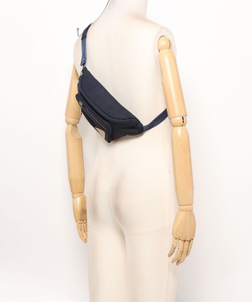 ADAM PATEK(アダムパテック)の「【RES】ADAM PATEK/【Nob】BREATHATEC POCKET BODYBAG(ボディバッグ/ウエストポーチ・メンズ・ネイビー/ブラック・ONESIZE)」の18枚目の写真