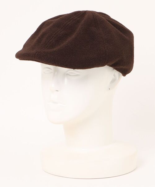 Ritzy(リッツィー)の「フェイクウール ハンチング帽(ハンチング/ベレー帽・レディース・モカ/ブラック・FREE)」の11枚目の写真