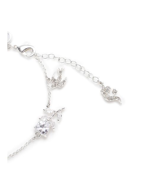 LILY BROWN（リリーブラウン）の「Lilywingビジューフラワーブレスレット（ブレスレット・レディース・ゴールド/シルバー・F）」の12枚目の写真