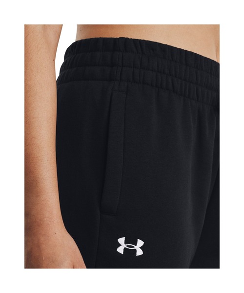 UNDER ARMOUR（アンダーアーマー）の「アンダーアーマー  UAライバルフリース ジョガーパンツ（その他パンツ・レディース・ブラック・S/M/L/XL）」の4枚目の写真