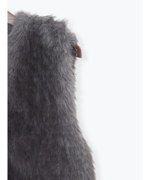 Te chichi（テチチ）の「ショートファーベスト《2025winter catalog item》（ベスト・レディース・グレー/ベージュ・F）」の14枚目の写真