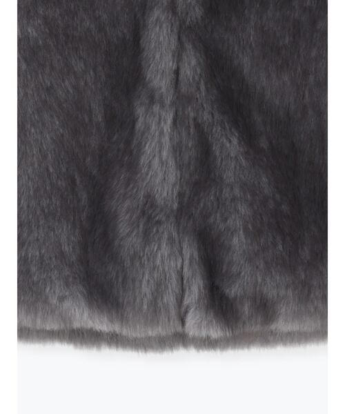 Te chichi（テチチ）の「ショートファーベスト《2025winter catalog item》（ベスト・レディース・グレー/ベージュ・F）」の20枚目の写真