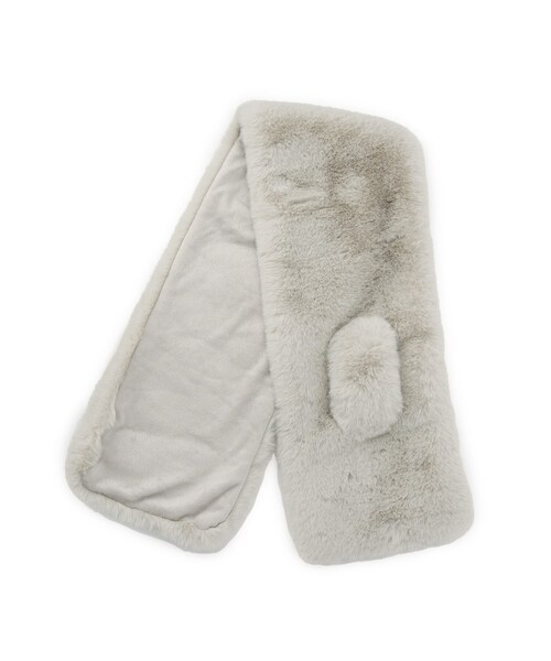 grove（グローブ）の「【リサイクル】フェイクファーティペット（ストール/ショール・レディース・ライトグレー/ダークブラウン/ライトベージュ/ブラウン系その他・00）」の7枚目の写真