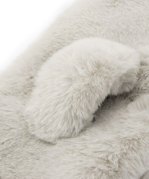 grove（グローブ）の「【リサイクル】フェイクファーティペット（ストール/ショール・レディース・ライトグレー/ダークブラウン/ライトベージュ/ブラウン系その他・00）」の8枚目の写真