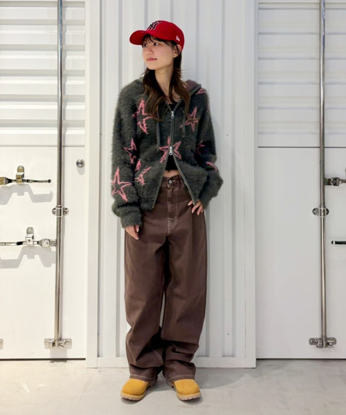 Carhartt WIP(カーハートダブリューアイピー)の「CARHARTT WIP / カーハート ダブリューアイピー W BRANDON PANT(デニムパンツ・レディース・ラベンダー・X-SMALL/SMALL)」の17枚目の写真