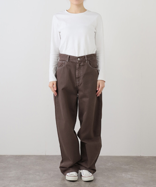 Carhartt WIP(カーハートダブリューアイピー)の「CARHARTT WIP / カーハート ダブリューアイピー W BRANDON PANT(デニムパンツ・レディース・ラベンダー・X-SMALL/SMALL)」の15枚目の写真