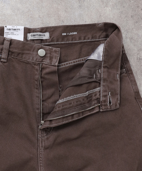 Carhartt WIP(カーハートダブリューアイピー)の「CARHARTT WIP / カーハート ダブリューアイピー W BRANDON PANT(デニムパンツ・レディース・ラベンダー・X-SMALL/SMALL)」の2枚目の写真