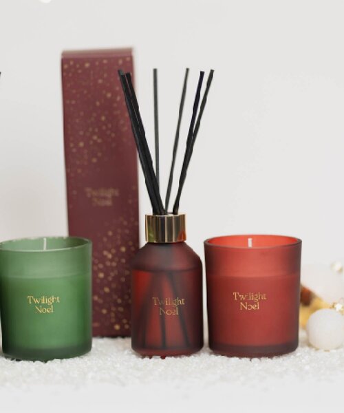 BIRTHDAY BAR（バースデイバー）の「Twilight Noel　グラス入りキャンドル（キャンドル・レディース・ネイビー/グリーン/ボルドー・0）」の8枚目の写真
