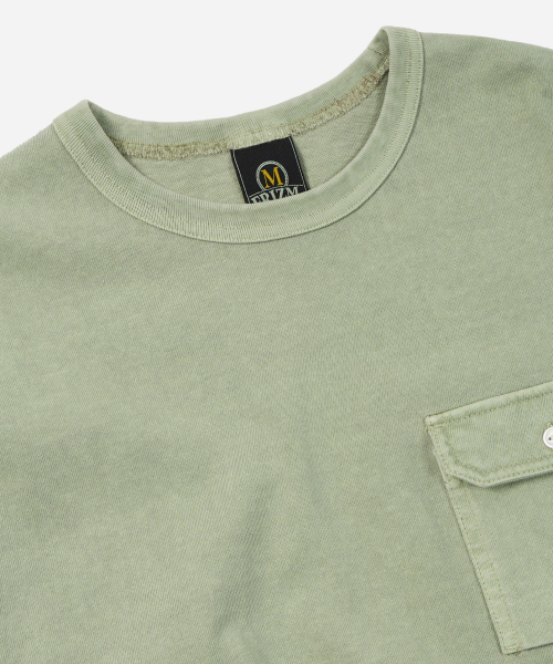 FRIZMWORKS(フリズムワークス)の「CIGARETTE POCKET PIGMENT DYEING TEE _ GREEN(Tシャツ/カットソー・メンズ・その他・LARGE/X-LARGE/SMALL/MEDIUM)」の3枚目の写真