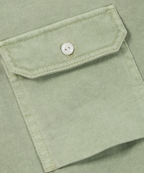 FRIZMWORKS(フリズムワークス)の「CIGARETTE POCKET PIGMENT DYEING TEE _ GREEN(Tシャツ/カットソー・メンズ・その他・LARGE/X-LARGE/SMALL/MEDIUM)」の4枚目の写真