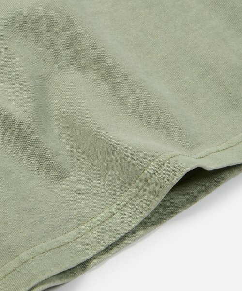 FRIZMWORKS(フリズムワークス)の「CIGARETTE POCKET PIGMENT DYEING TEE _ GREEN(Tシャツ/カットソー・メンズ・その他・LARGE/X-LARGE/SMALL/MEDIUM)」の5枚目の写真