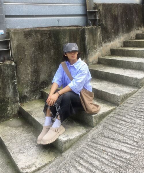 GUBIN（グビン）の「[シーズンオフ] ストライプスタッズ半袖シャツ（シャツ/ブラウス・レディース・その他・MEDIUM/LARGE）」の15枚目の写真