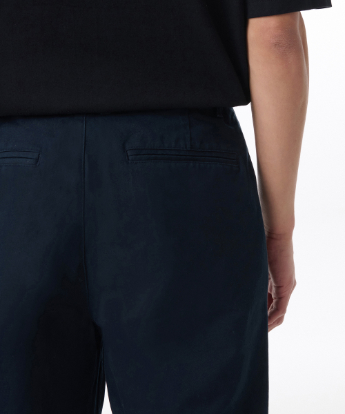 MUSINSA STANDARD（ムシンサスタンダード）の「レギュラーフィットヒドゥンバンディングチノパンツ[ネイビー]（その他パンツ・メンズ・その他・30/31/33/26/27/28/40/38/42/36/34/32/29）」の5枚目の写真