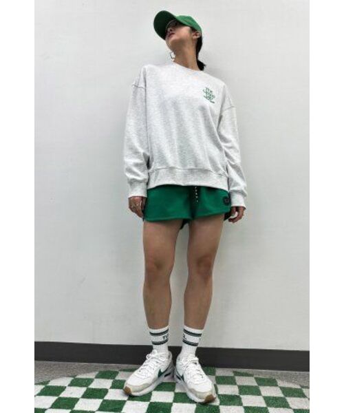 THE GREEN LAB（ザグリーンラボ）の「レディース リサイクル スウェットショーツ [ホワイトメランジ]（その他パンツ・レディース・その他・FREE）」の20枚目の写真