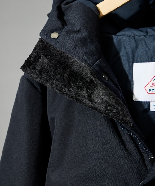 Pyrenex（ピレネックス）の「【 PYRENEX / ピレネックス 】 PAU / ポー　HMU026　GFI（ステンカラーコート・レディース・カーキ/ブラック/ダークネイビー・XL/L/S/M）」の8枚目の写真