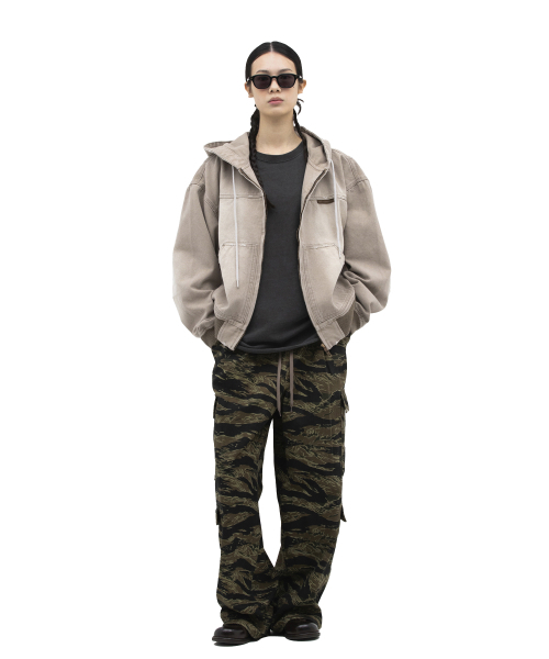 DEFGARMENTS(デフグラメンツ)の「デフカーゴパンツ【カモ】(スウェットパンツ・レディース・その他・X-SMALL/SMALL/MEDIUM/LARGE)」の4枚目の写真