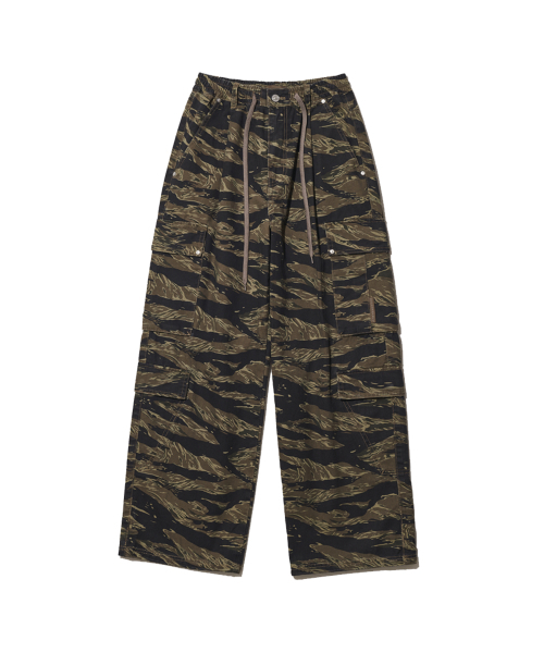 DEFGARMENTS(デフグラメンツ)の「デフカーゴパンツ【カモ】(スウェットパンツ・レディース・その他・X-SMALL/SMALL/MEDIUM/LARGE)」の3枚目の写真
