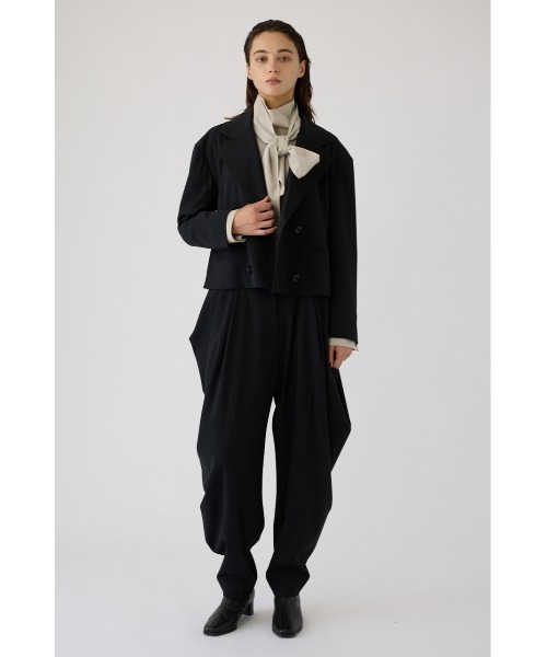 RIM.ARK（リムアーク）の「Tuck dress PT タックドレスパンツ（スラックス・レディース・ブラウン/ベージュ/ブラック・36/38）」の12枚目の写真