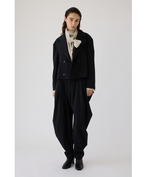 RIM.ARK（リムアーク）の「Tuck dress PT タックドレスパンツ（スラックス・レディース・ブラウン/ベージュ/ブラック・36/38）」の13枚目の写真