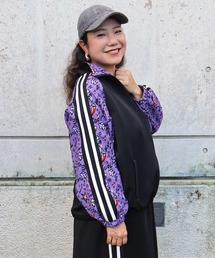 ScoLar（スカラー）の「153715：仲宗根泉(HY)コラボ 柄切替ジャージトップス（ジャージ）」