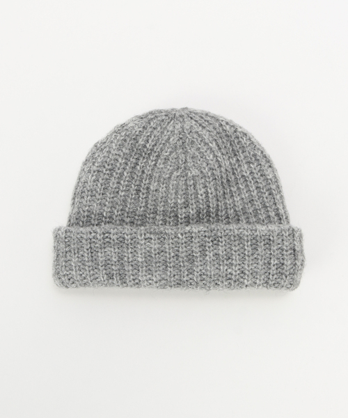 Odds（オッズ）の「odds/ オッズ PLAIN WATCH（ニットキャップ/ビーニー・レディース・チャコールグレー/ブラウン・FREE）」の2枚目の写真