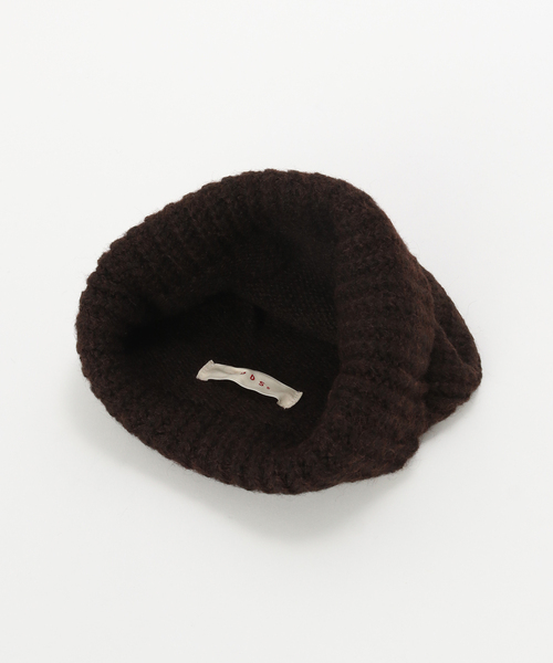 Odds（オッズ）の「odds/ オッズ PLAIN WATCH（ニットキャップ/ビーニー・レディース・チャコールグレー/ブラウン・FREE）」の4枚目の写真