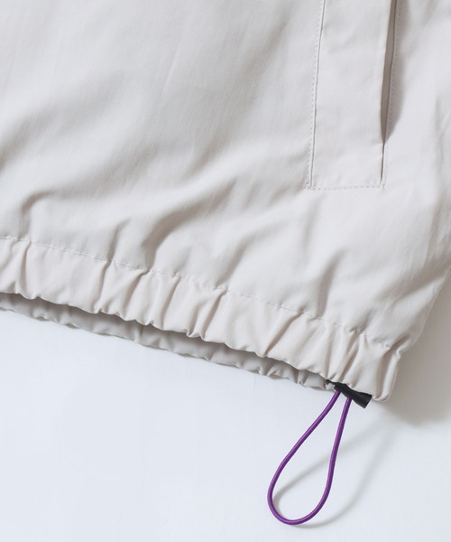 Mark Gonzales（マーク・ゴンザレス）の「MARK GONZALES ARTWORK COLLECTION/マークゴンザレス 別注 オーバーサイズ ドローコード パファージャケット パデッドジャケット ファイバーダウンジャケット レディース メンズ（ダウンジャケット/コート・メンズ・ブラック/ブルーグリーン/ライトグレー・M/L/XL）」の12枚目の写真