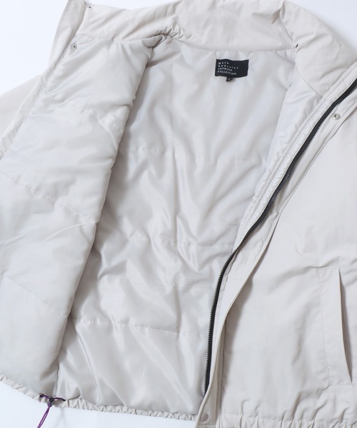 Mark Gonzales（マーク・ゴンザレス）の「MARK GONZALES ARTWORK COLLECTION/マークゴンザレス 別注 オーバーサイズ ドローコード パファージャケット パデッドジャケット ファイバーダウンジャケット レディース メンズ（ダウンジャケット/コート・メンズ・ブラック/ブルーグリーン/ライトグレー・M/L/XL）」の17枚目の写真