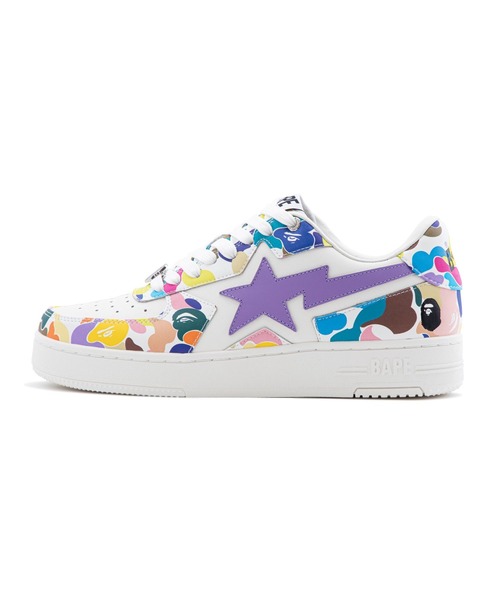 A BATHING APE(アベイシングエイプ)の「BAPE STA ICON #2(スニーカー・メンズ・ブラック/ホワイト・8.5/8/9.5/9/13/12/11/10/7)」の9枚目の写真