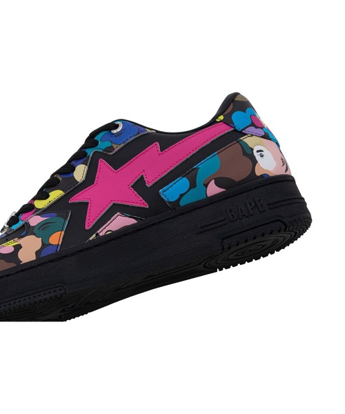 A BATHING APE(アベイシングエイプ)の「BAPE STA ICON #2(スニーカー・メンズ・ブラック/ホワイト・8.5/8/9.5/9/13/12/11/10/7)」の8枚目の写真