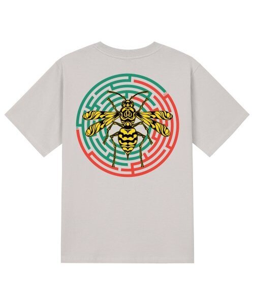 KAN6312(カン6312)の「KTC0033 バンブルビーミロ 半袖Tシャツ - ベージュ(Tシャツ/カットソー・メンズ・その他・LARGE/MEDIUM/SMALL/X-LARGE)」の1枚目の写真